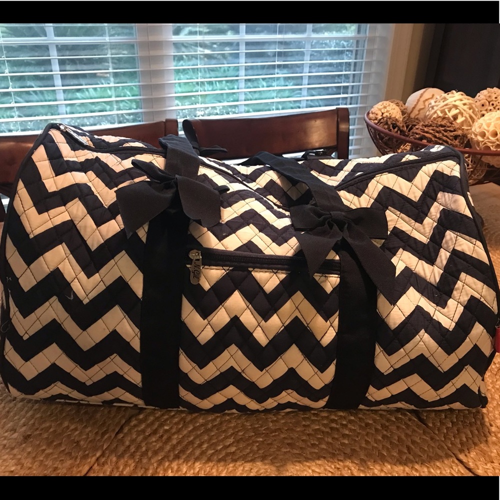 Chevron Duffle Bag